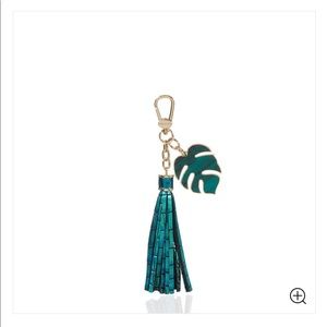 Brahmin Peacock Palm Leaf Tassel